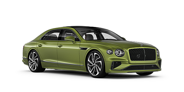 Bentley Muscat New Bentley Flying Spur Speed v8 hybrid sedan in Tourmaline green paint